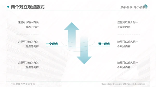 广东财经大学-陈伟佳-答辩通用PPT模板