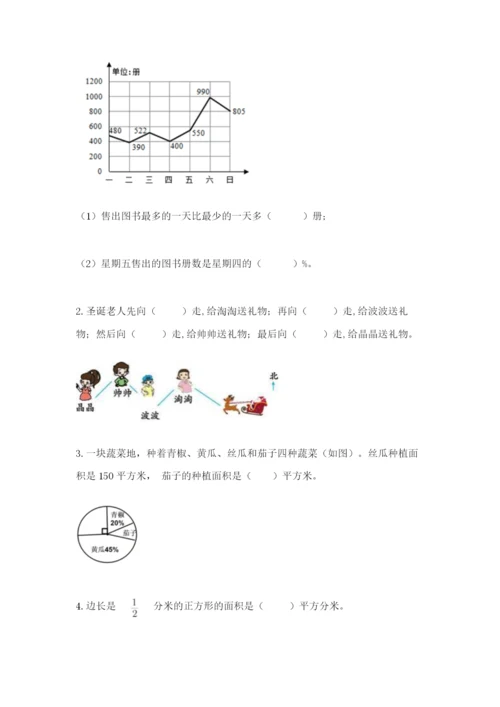 小学六年级上册数学期末测试卷精品【模拟题】.docx