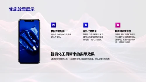 智能工具在游戏开发中的应用PPT模板