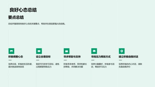 学习压力解析报告PPT模板