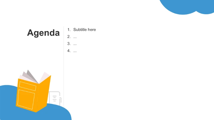 蓝色插画风团支书竞选