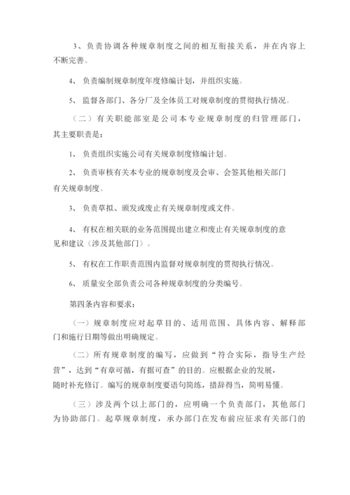 制定颁布规章制度的管理办法.docx