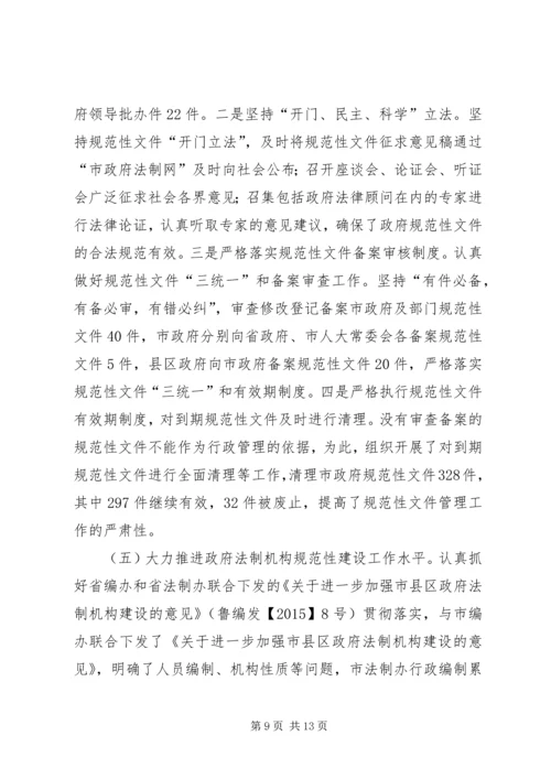 法制办年度工作总结和工作计划.docx