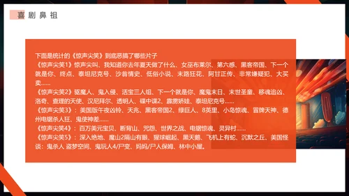 电影时代编导专业课件，宽影幕PPT模板