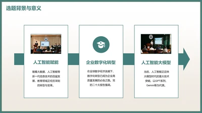 商务风含图片PPT矩阵