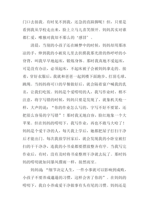 不一样的妈妈作文.docx