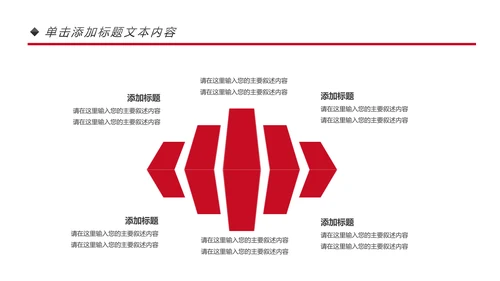 红色简约大气中国人民检察院汇报PPT模板