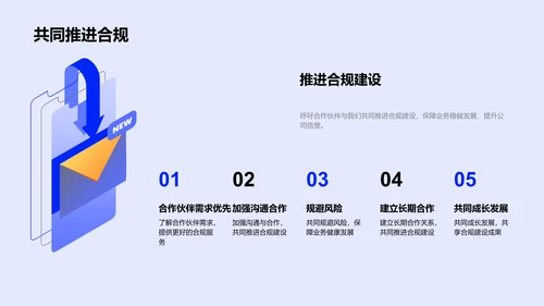 保险合规季度报告PPT模板