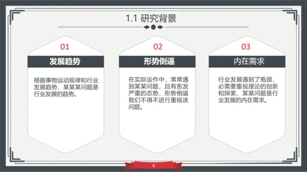 大学生高校学术毕业论文答辩PPT模板