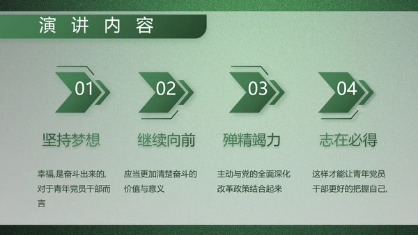 绿色大气军队院校课程教学动态PPT模板