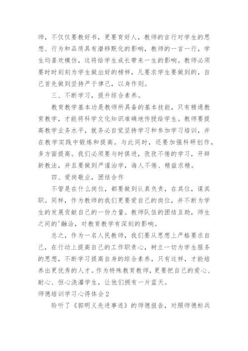 师德培训学习心得体会.docx