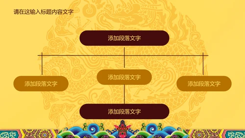 高端大气中国龙PPT动态模板