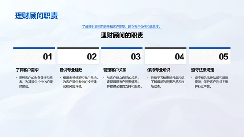 理财顾问礼仪培训PPT模板