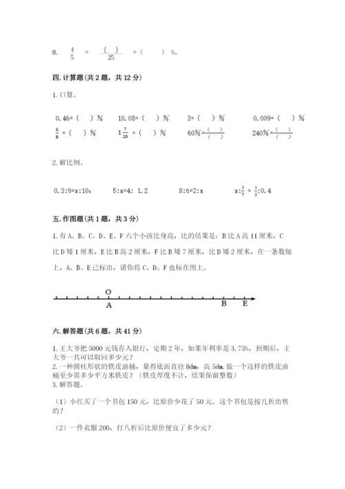 日照市小升初数学测试卷a4版.docx