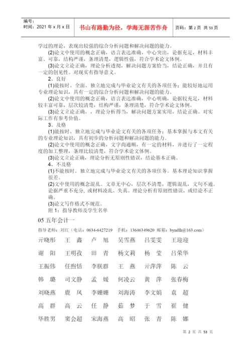 经管系10届毕业生毕业论文写作的具体要求及时间安排.docx