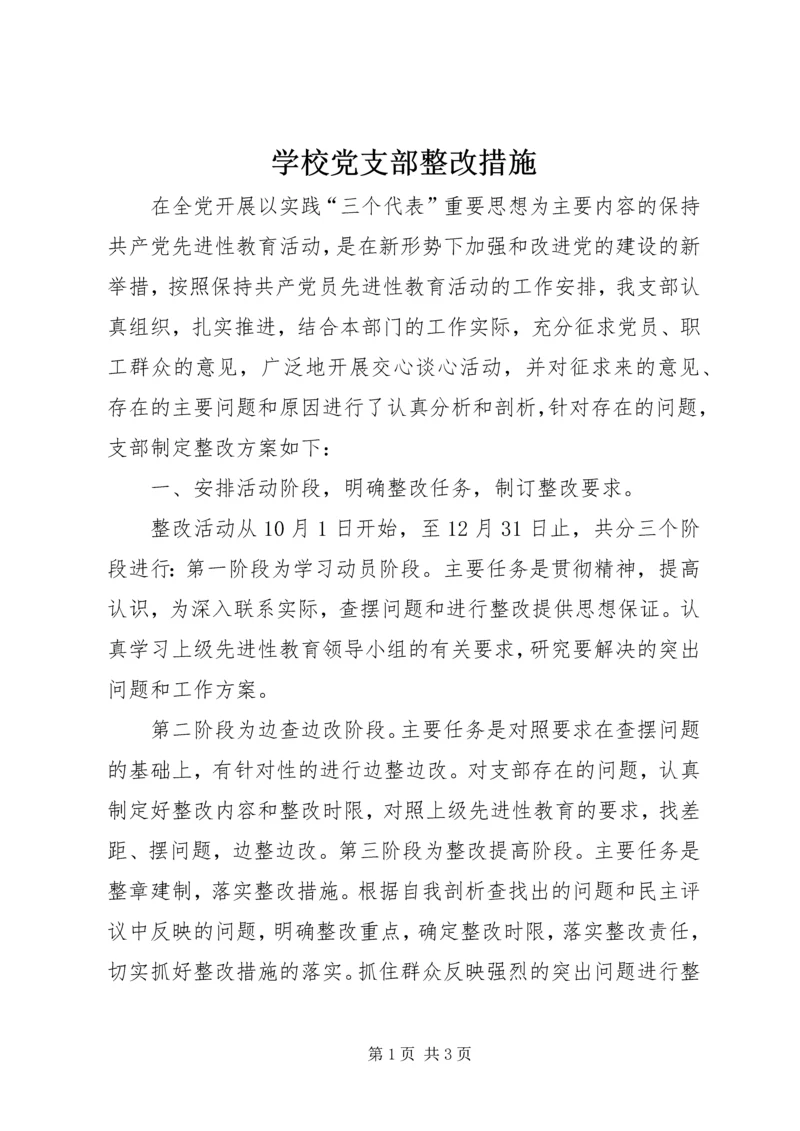 学校党支部整改措施 (6).docx