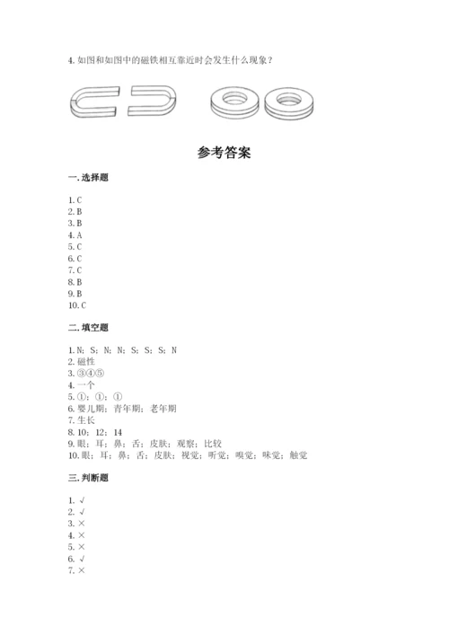 教科版二年级下册科学知识点期末测试卷及1套参考答案.docx