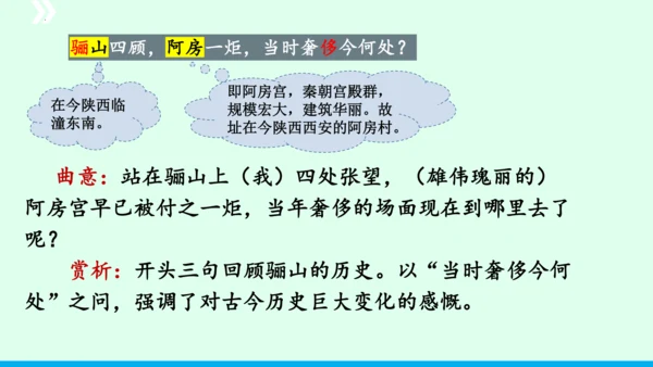 九年级语文下册第六单元课外古诗词诵读《山坡羊 骊山怀古》 课件(共43张PPT)