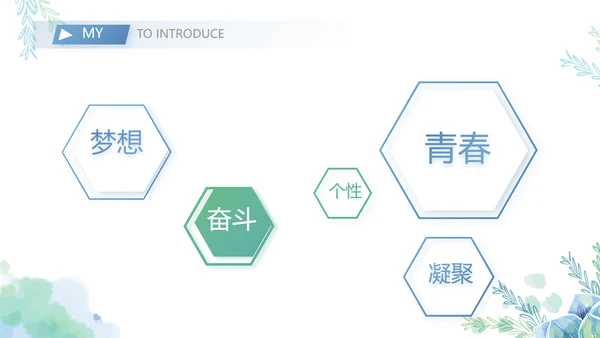 大学生个人简历面试自我介绍岗位竞聘演讲PPT