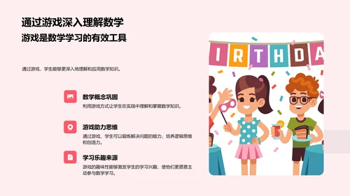 数学实用与乐趣PPT模板