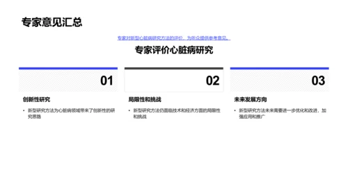 心脏病新研究解读PPT模板