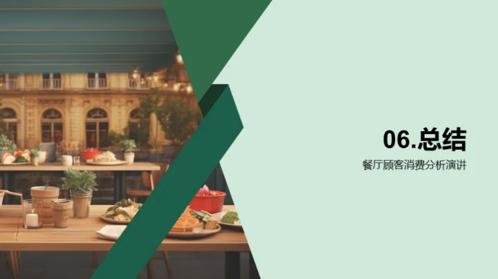 餐厅顾客消费分析