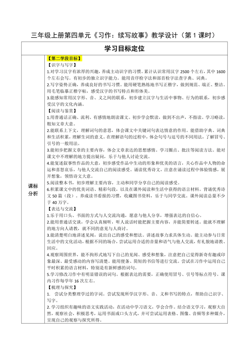 习作：续写故事