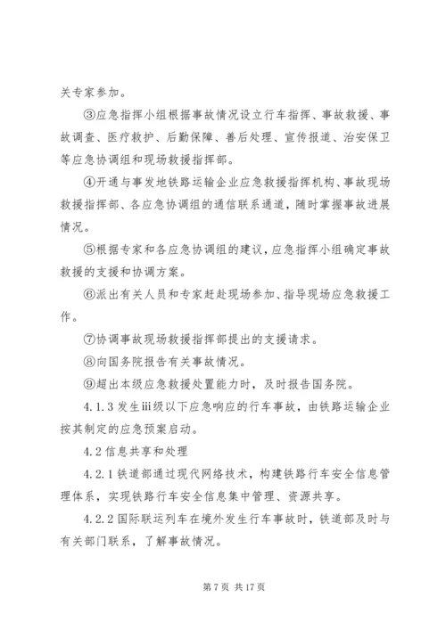 铁路行车事故应急处置预案.docx