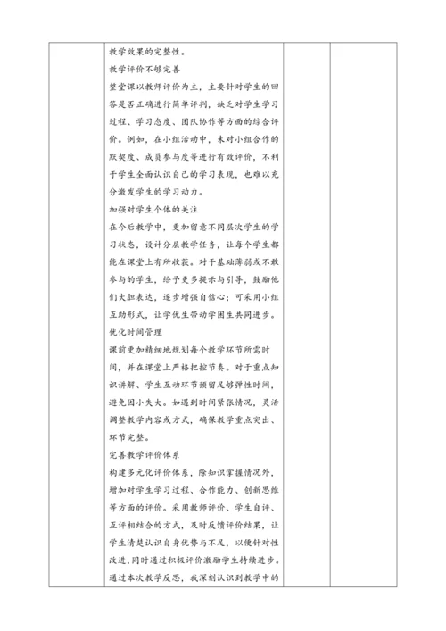 Unit1 Meeting new people Part A Let's spell 表格式教案（