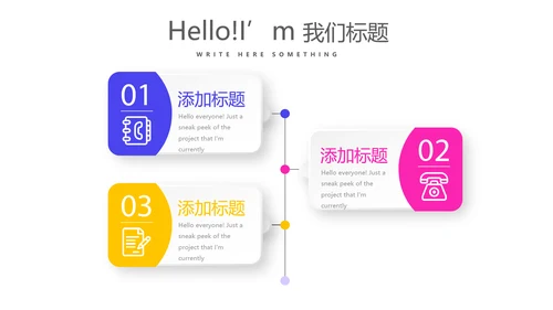 简约时尚述职报告商务风通用PPT动态模板