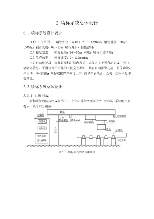 钢管自动喷标系统设备之立柱横梁设计机械CAD图纸