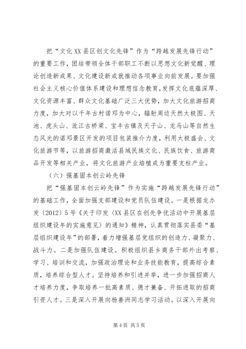 跨越发展先锋行动实施方案 (4).docx