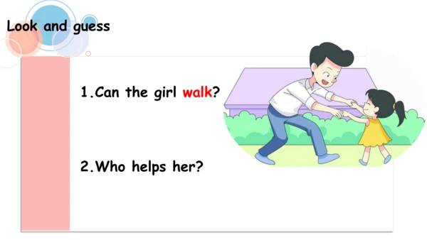 Module 7 Unit 2 This little girl can't walk 课件（共32