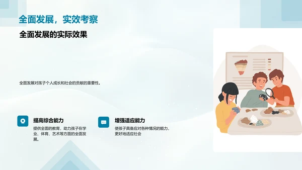 全面发展策略PPT模板