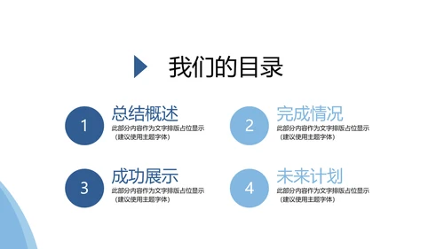 蓝色简约时尚医疗报告动态PPT