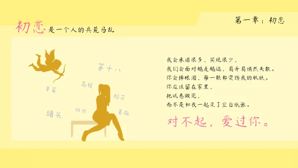 从你的全世界路过读书心得PPT模板