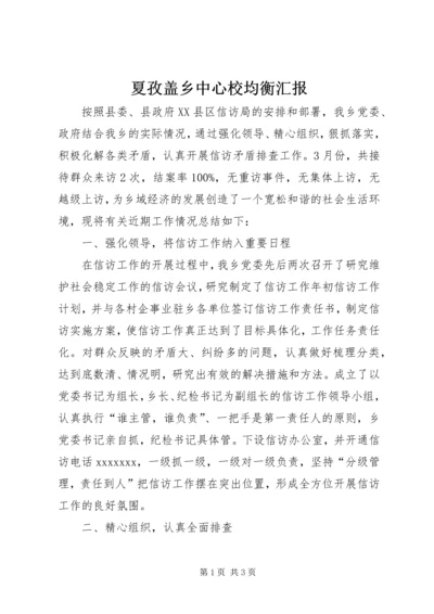 夏孜盖乡中心校均衡汇报 (3).docx
