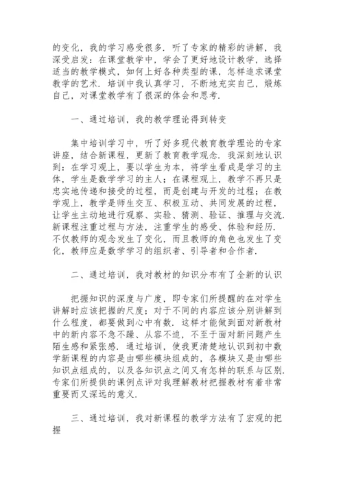 初中数学教师培训心得体会1000字.docx