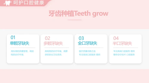 简约大气牙科口腔动态PPT