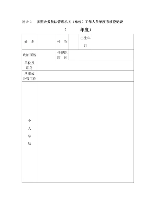 公务员年度考核登记表.docx