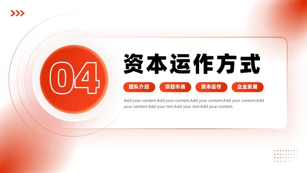 红色微粒体商业计划书PPT模板