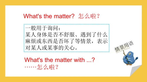 Module 4 Unit 2  What's the matter with Daming? 课件