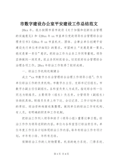 市数字建设办公室平安建设工作总结范文.docx