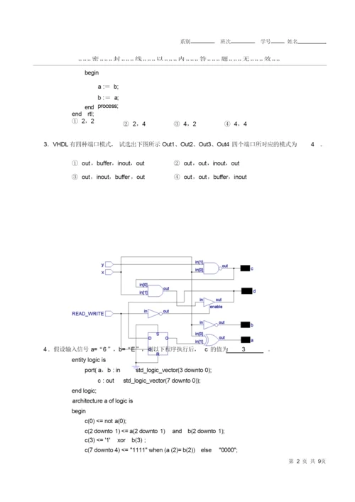 EDA技术课程试卷200412答案.docx