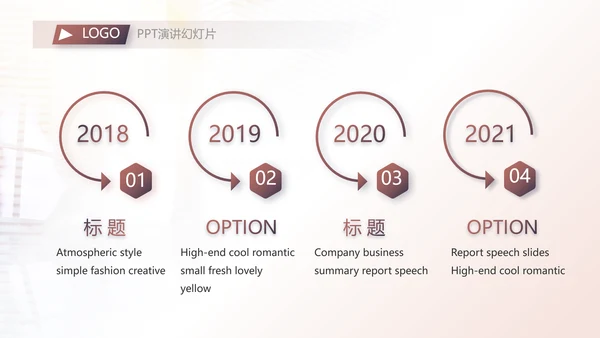 2021个人年终工作总结述职报告商务PPT