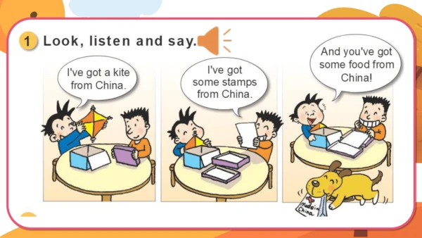Module 6 Unit 2  I've got a stamp  from China.课件(共
