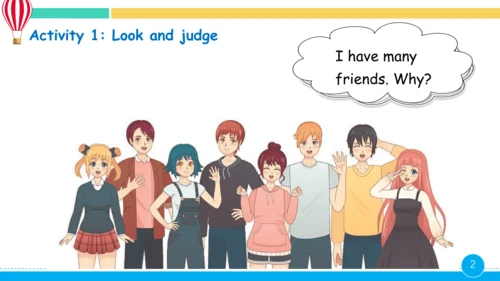 Unit 1 Making friends C  Project  Make a mind map 