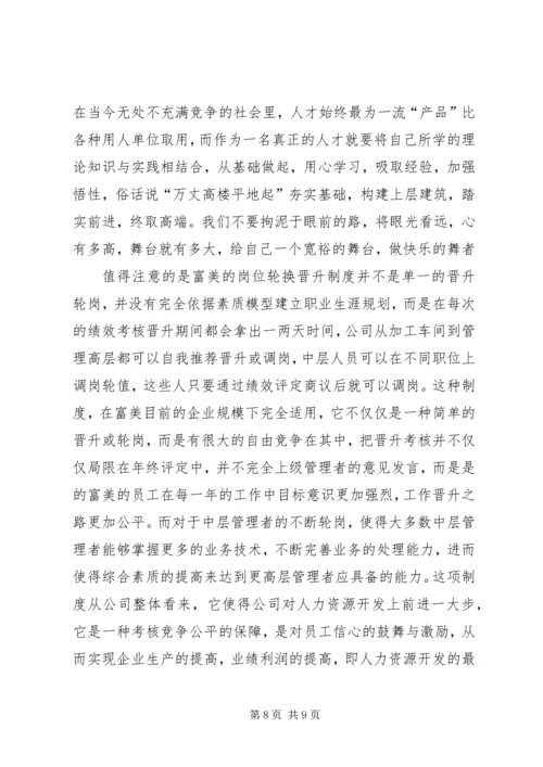 富美科技参观心得.docx