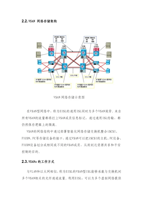 虚拟存储区域网络技术及其发展.docx