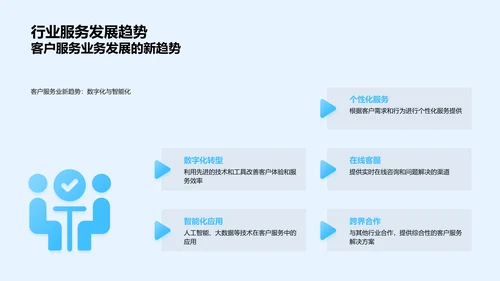 客户服务年中报告PPT模板